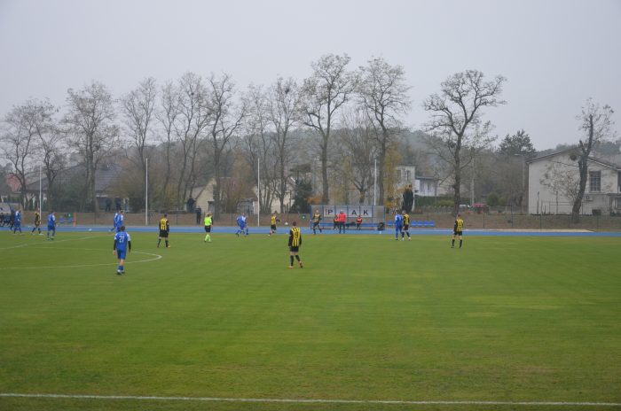 Kadr z meczu Szubinianka Szubin- Sparta Janowiec