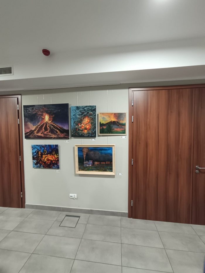 Wystawa malarska Ogień